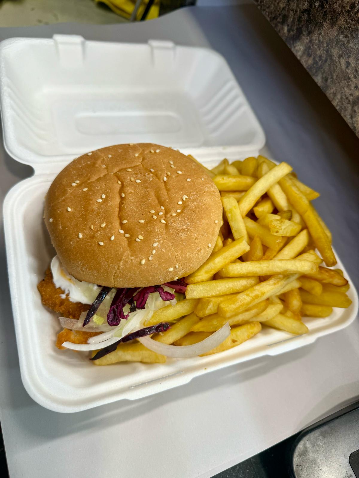 Chicken Burger Meal