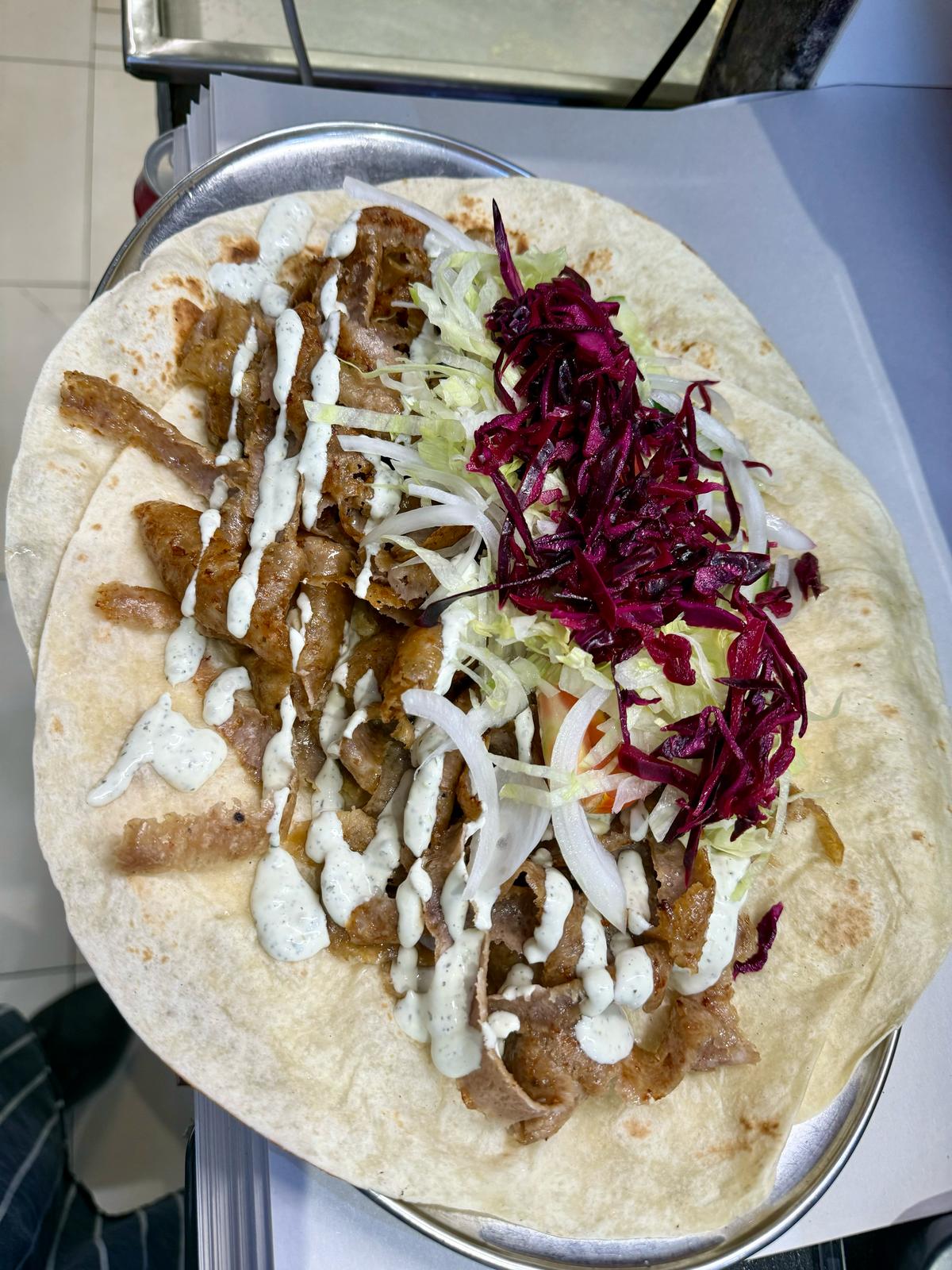 Lamb Doner Wrap