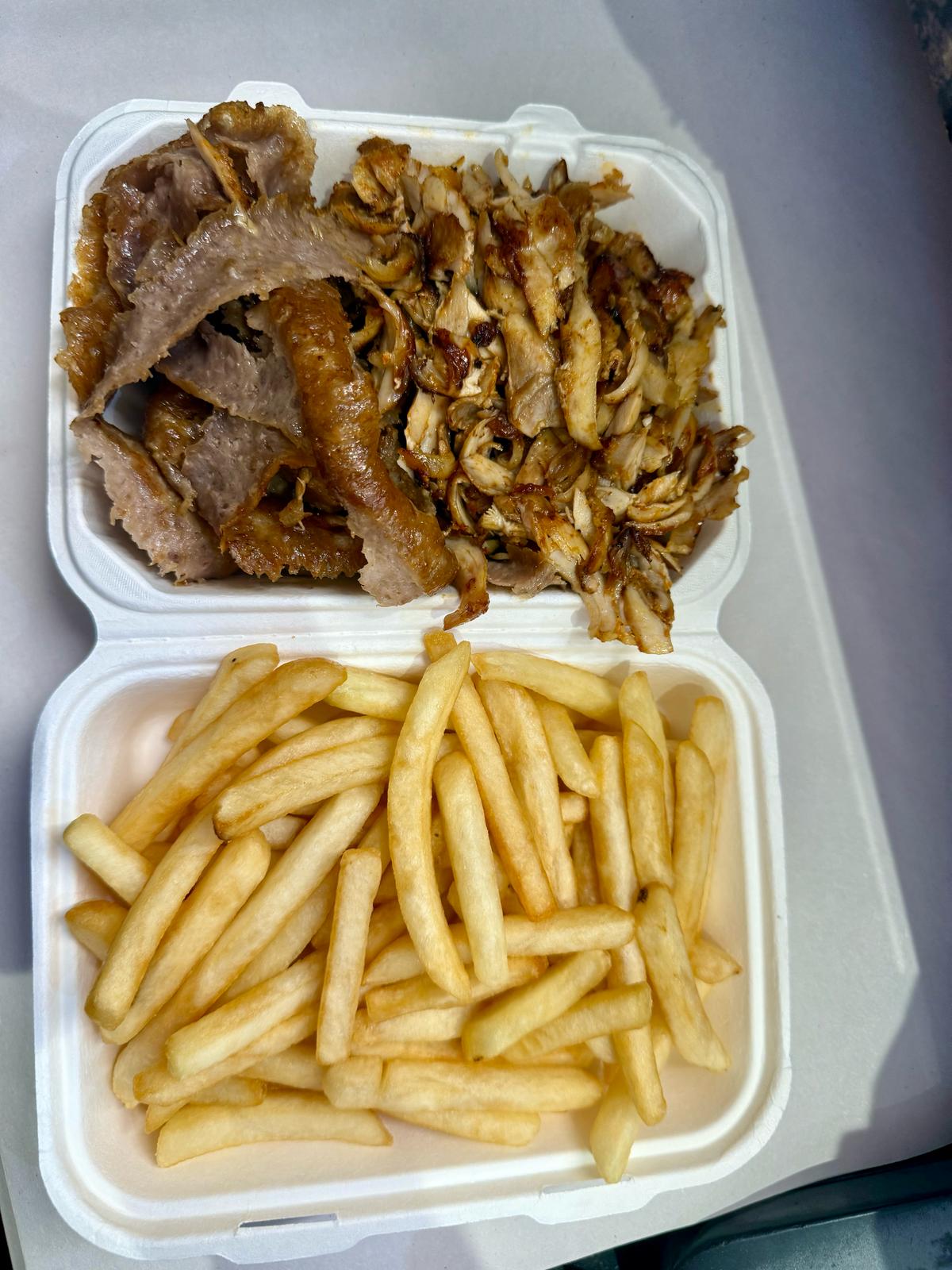 Mix Doner Meat and Chips