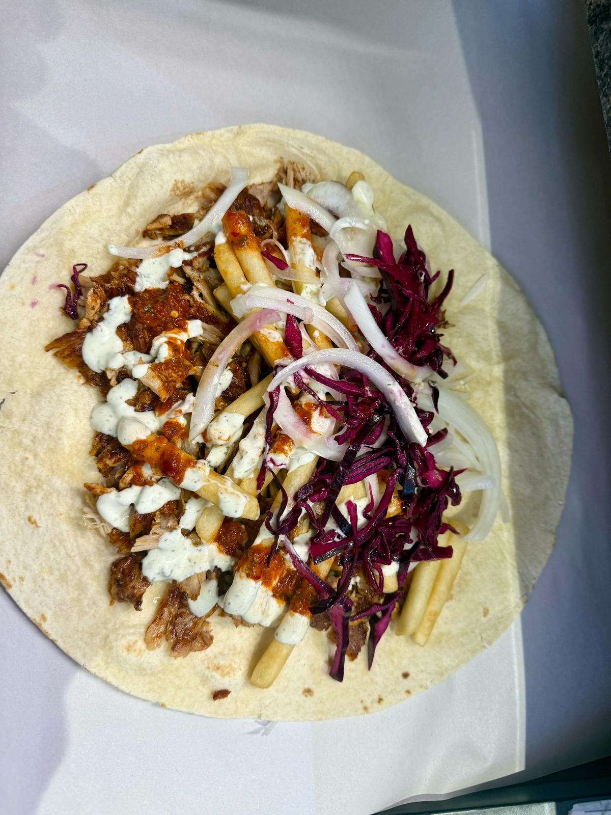 Chicken Doner Wrap