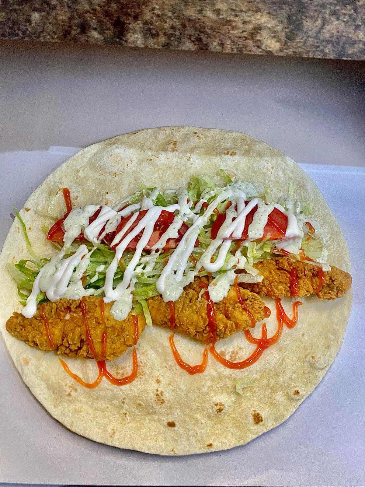 Chicken Strips Wrap
