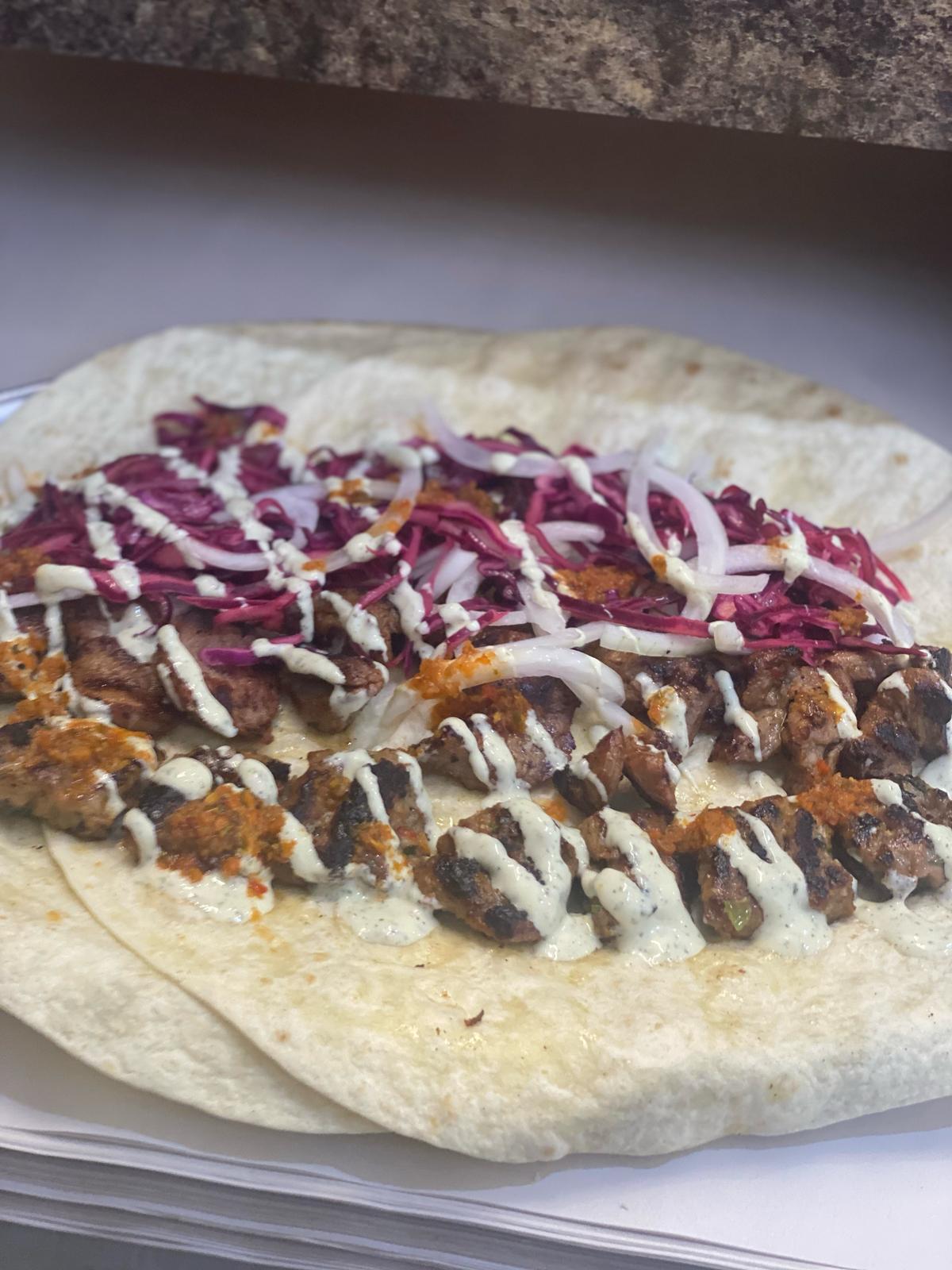 Lamb Shish Wrap